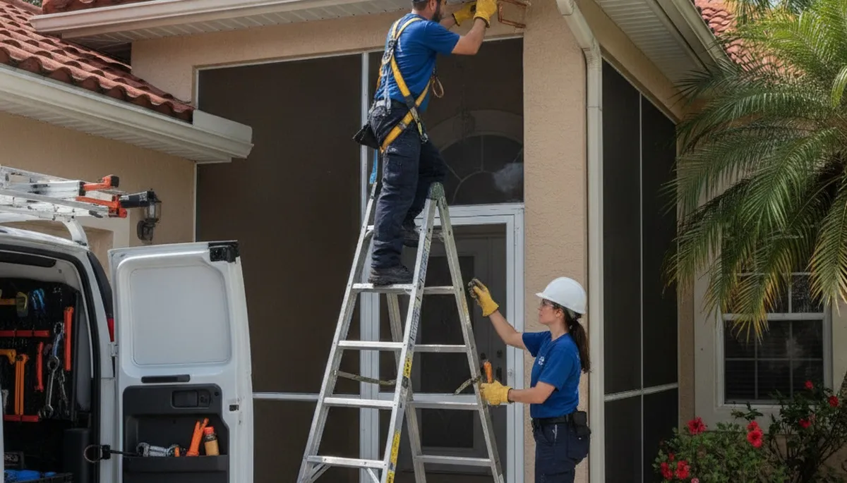 Plumber repairing a pipe in Cape Coral, FL for reliable plumbing service