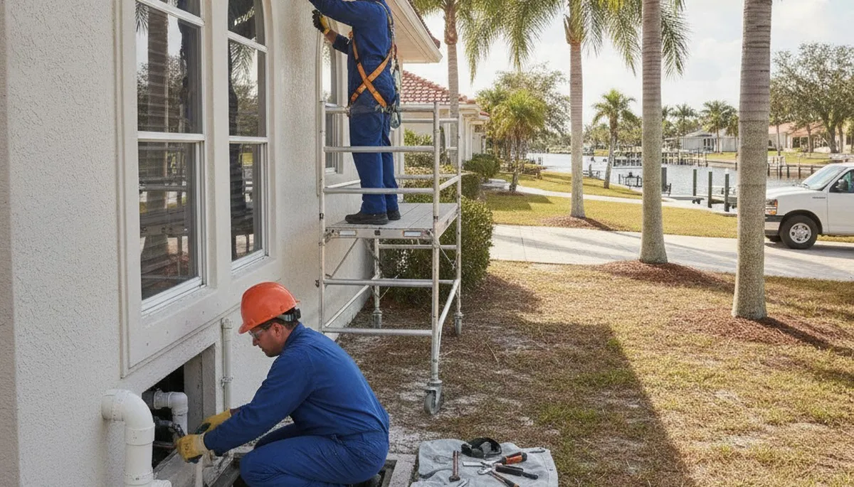 Cape Coral, FL plumbing repair service for residential and commercial leak and pipe fixes